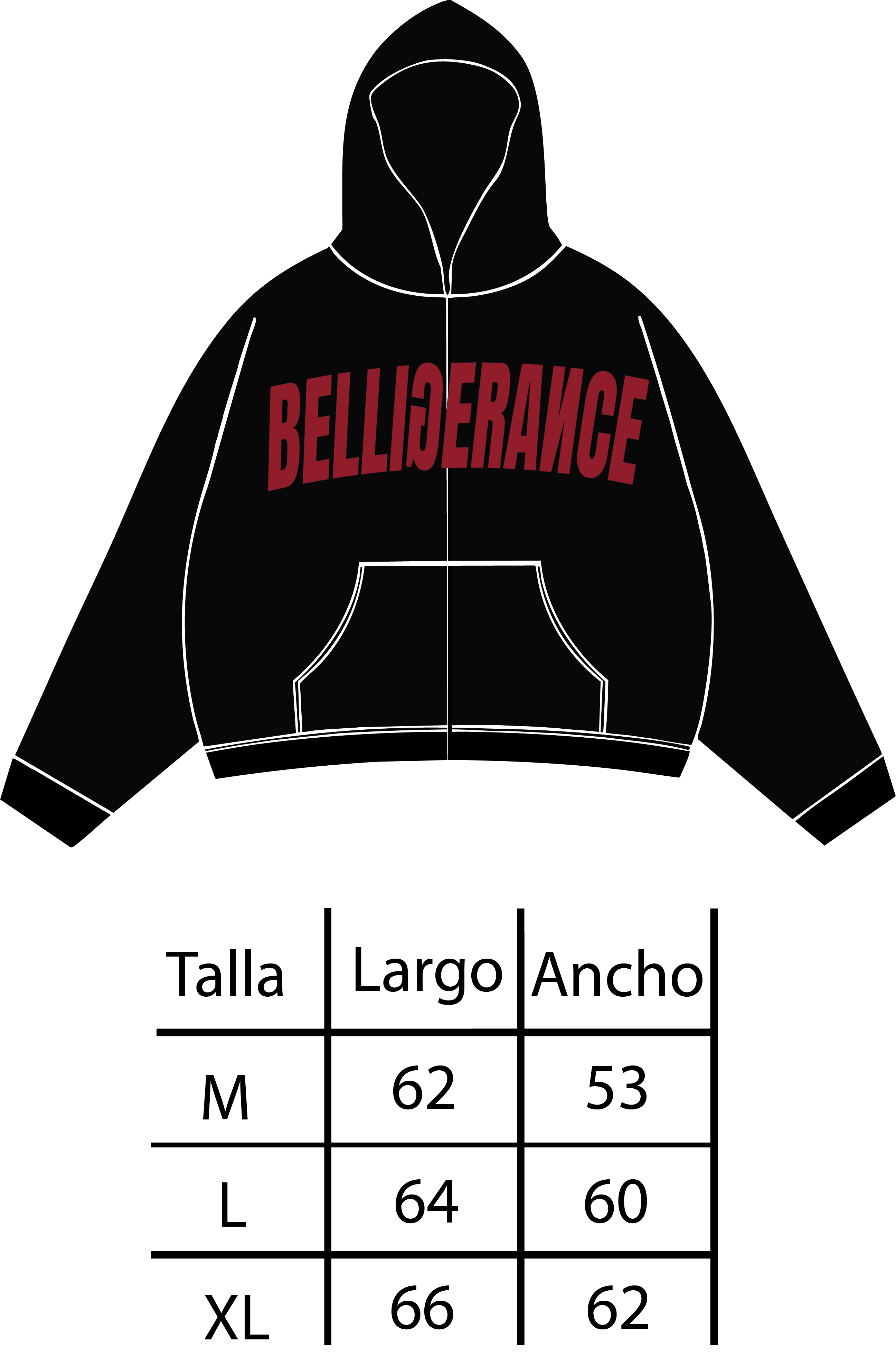 BELLIGERANCE HOODIE
