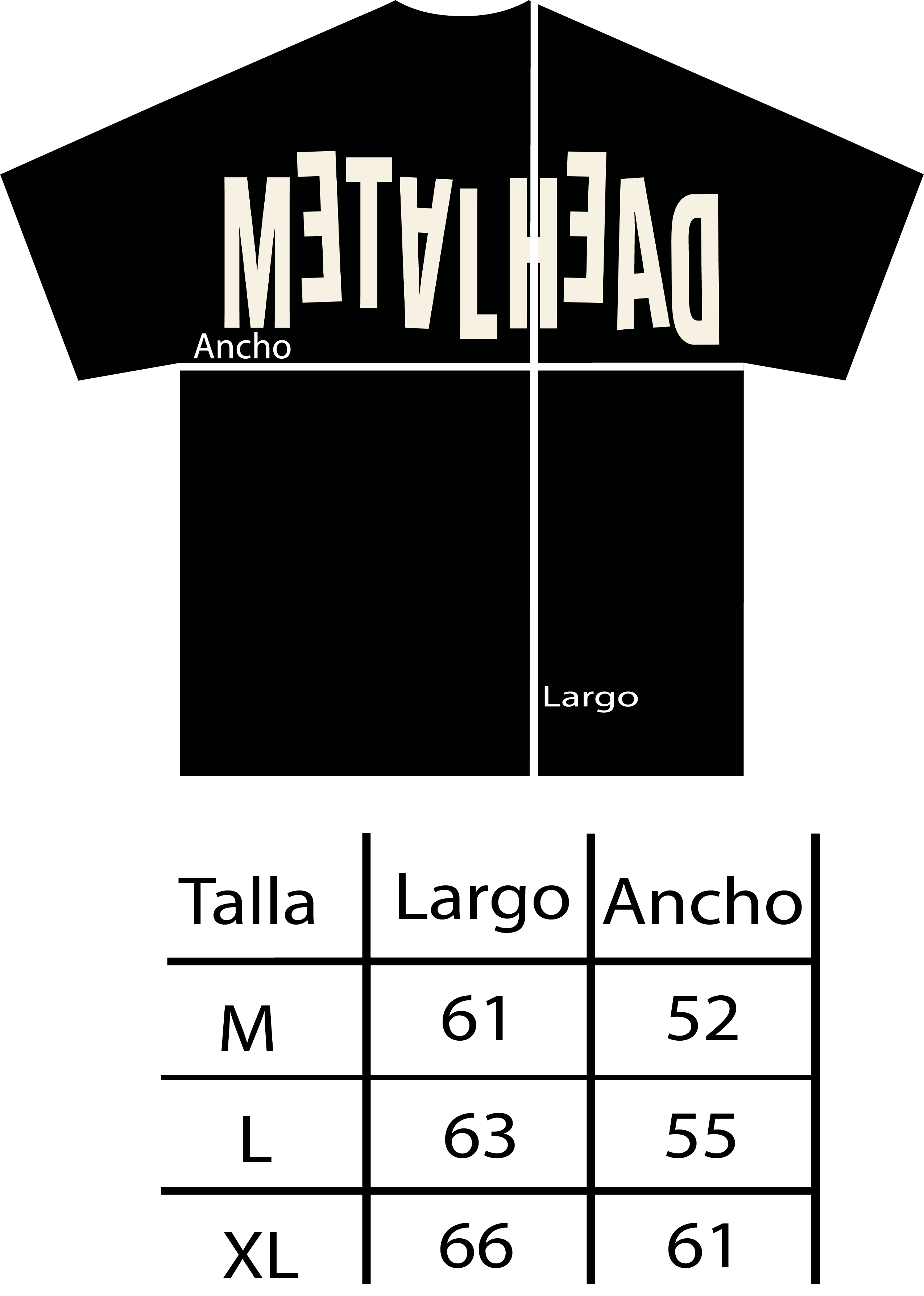 METALHEAD TEE